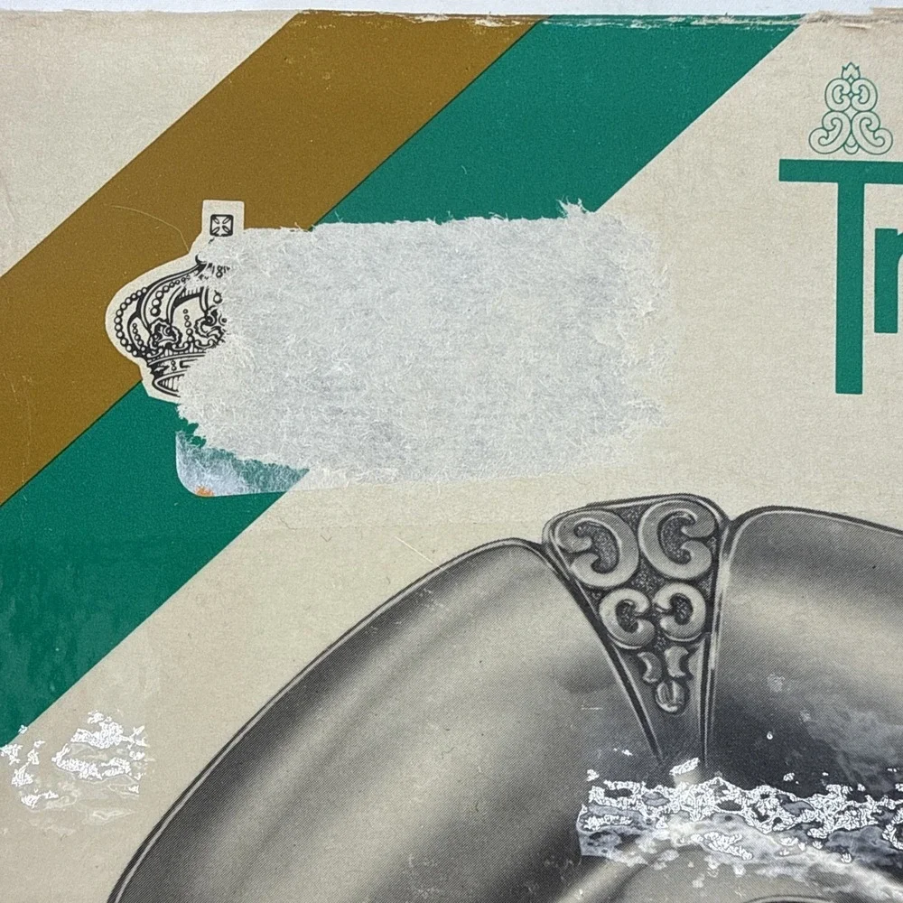 VTG Triumph International Deep Silver Two‎ Piece Party Set MCM 1950s 60s